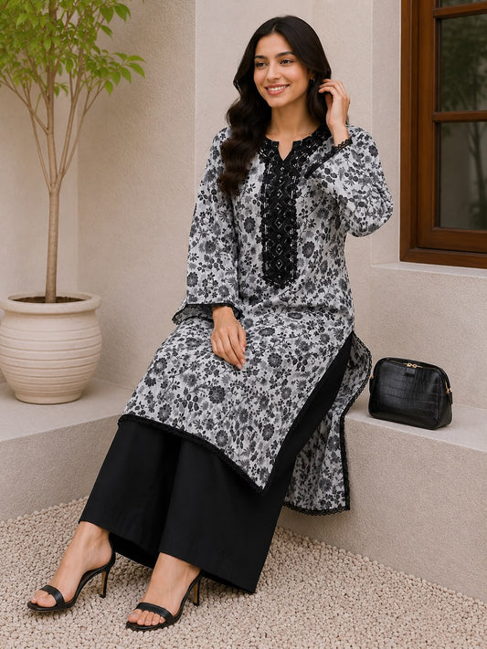 Zunaira - Lawn Emb 2PC