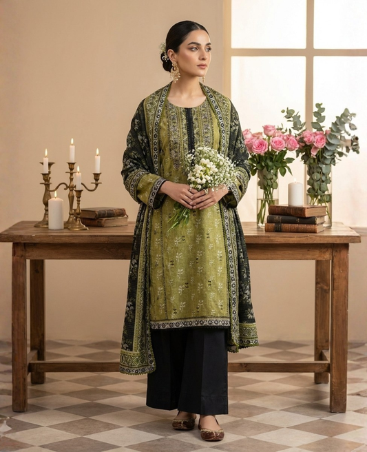Hania Riaz – Lawn 3PC