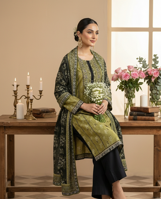 Hania Riaz – Lawn 3PC