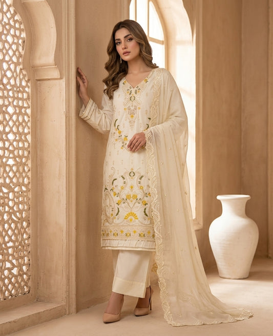 Zara Noor – Cotton 3PC
