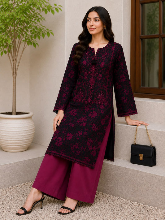 Roselle - Lawn Emb 2PC