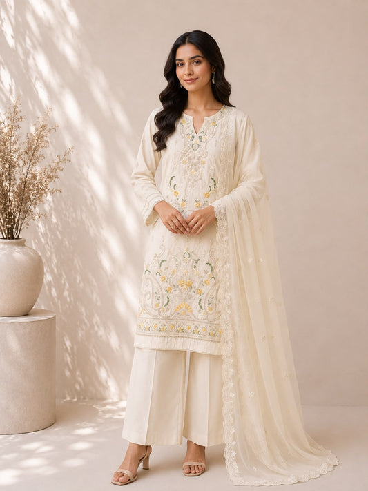 Zareen Glow - Cotton 3PC