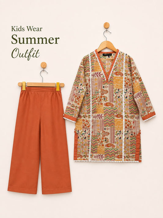 Mahnoor - Lawn 2PC Kids