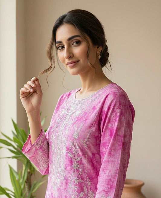 3PC Lawn Embroidery AP - 363
