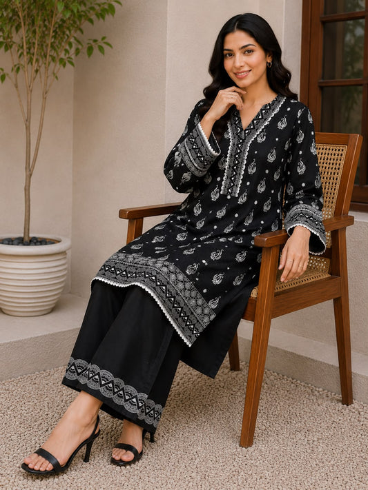 Cyra - Lawn Printed 2PC