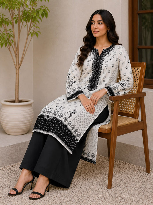 Aurelia - Lawn Emb 2PC