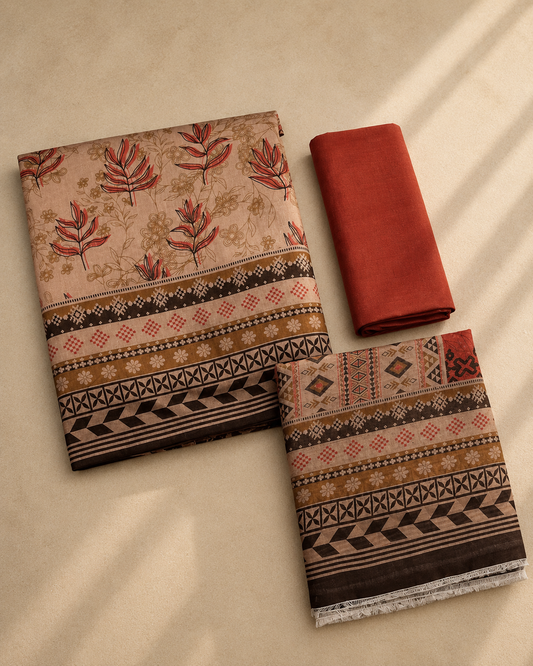 Ramsha Printed Lawn 3 Piece
