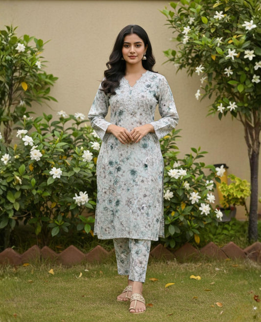 Zoya Noir - Lawn 2PC