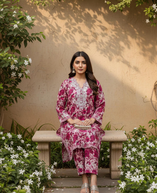 Elina Rose - Lawn 2PC