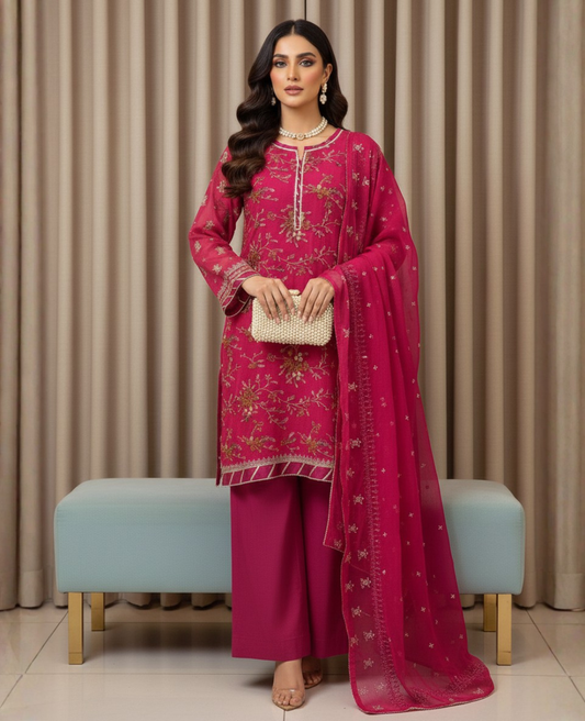 Sahar Zunaira – Festive Chiffon 3PC