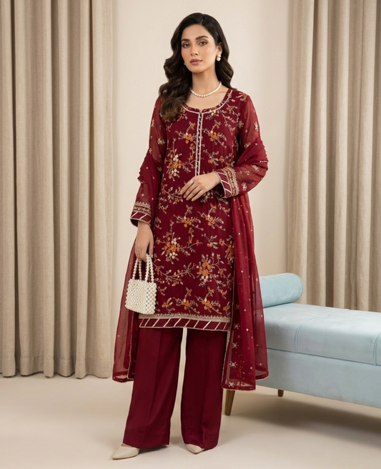 Sahar Zunaira – Festive Chiffon 3PC