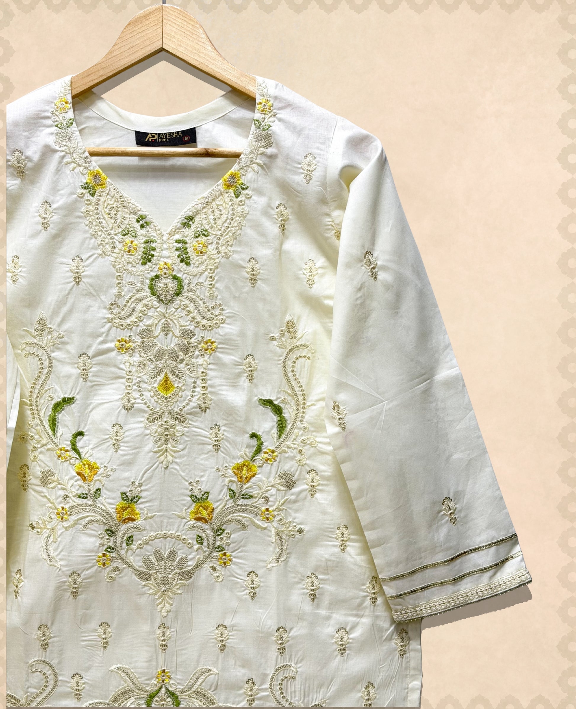 Zara Noor Embroidered Eid 3PC Ayesha Pret Zara Noor Embroidered Eid 3PC Ayesha Pret