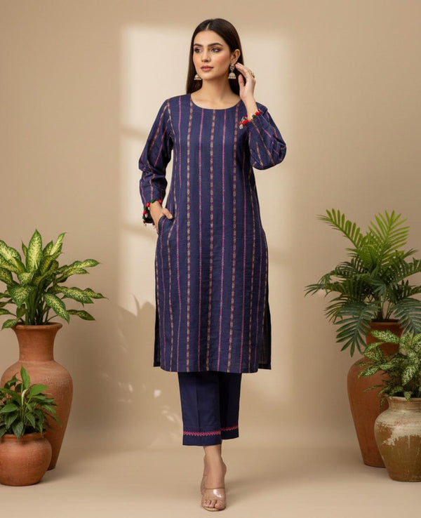 2PC Khaddar Embroidery AP-315