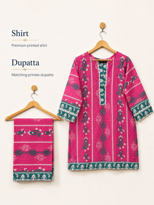 Meher Rose - Shirt & Dupatta