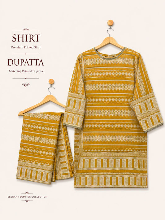 Eman Blossom - Shirt & Dupatta