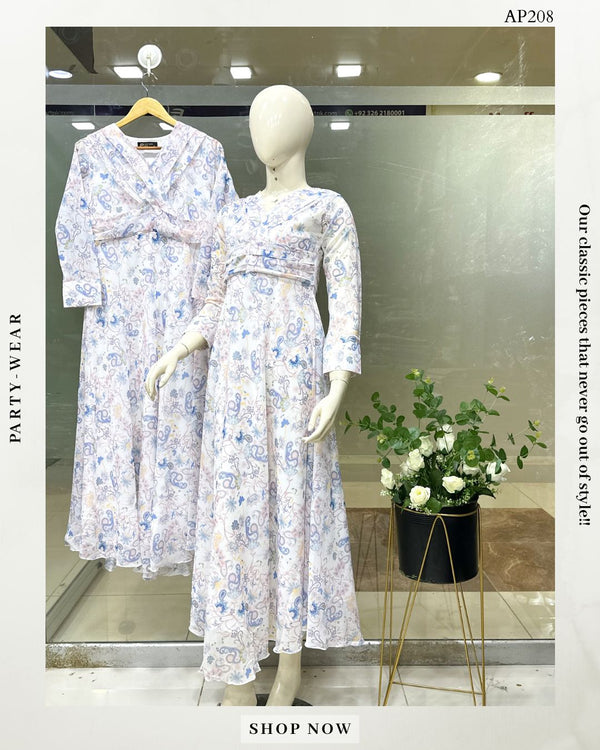 Printed Chiffon Maxi AP-208