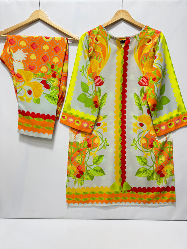 2PC Printed Viscos AP-334