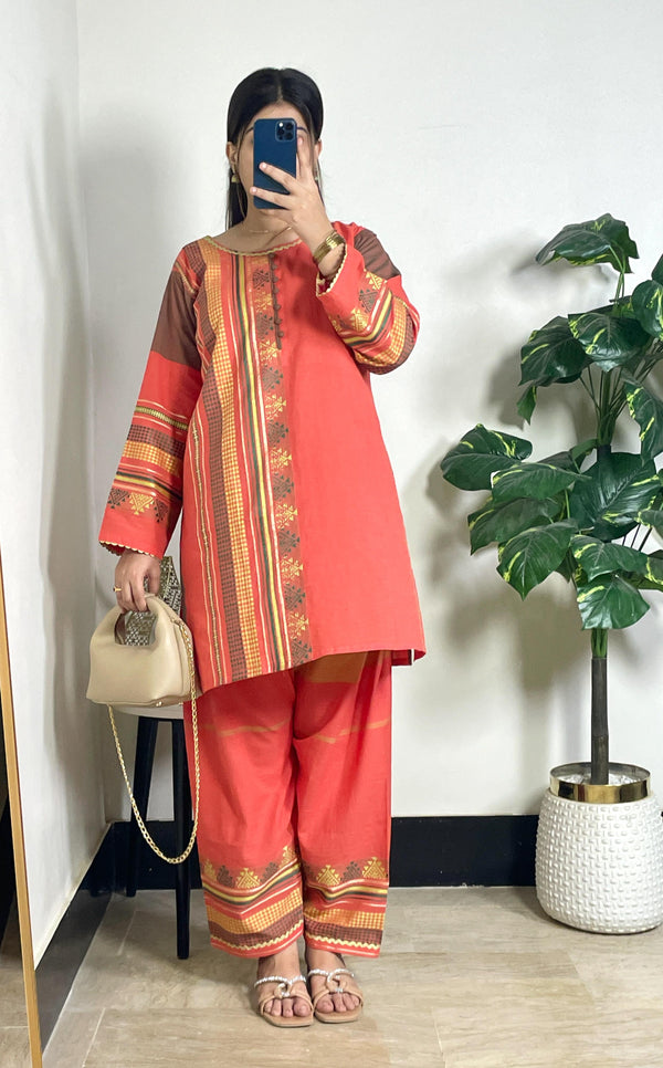 2PC rangoli lawn AP - 346