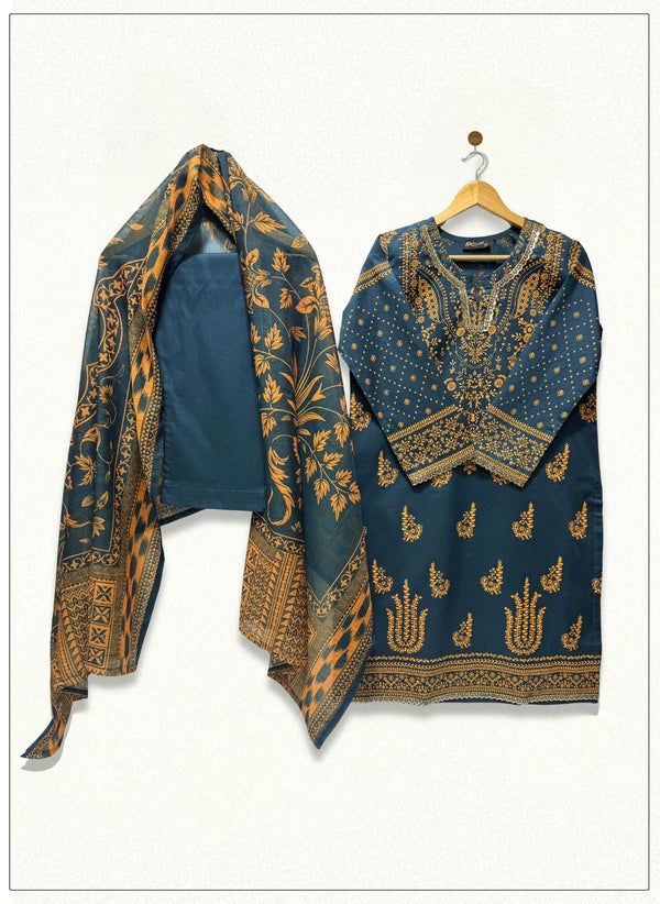 3PCPrinted Lawn AP – 368