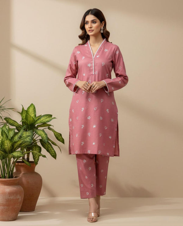 2PC Cotton Embroidery AP-378