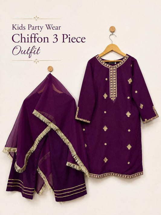 ANAYA CHIFFON 3PC KIDS